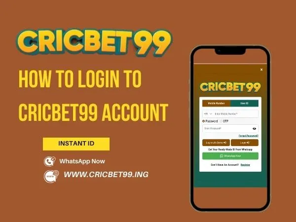 How to Login to Cricbet99 Account