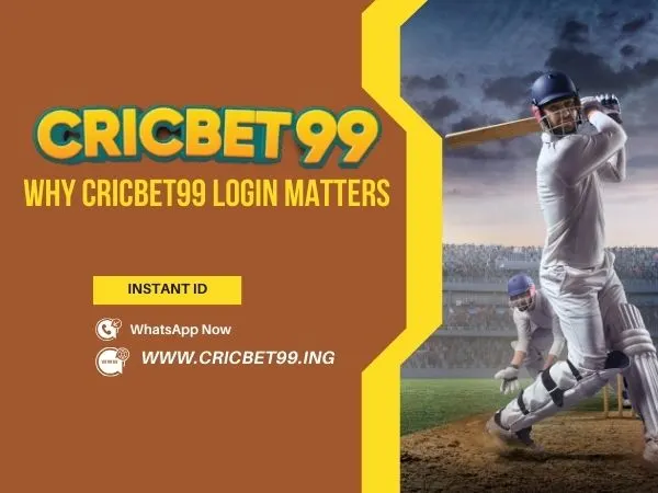 Why Cricbet99 Login Matters