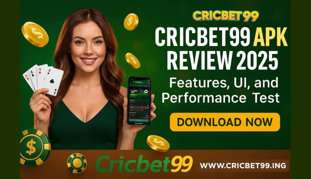Cricbet99 APK Review 2025_ Features, UI, and Performance Test
