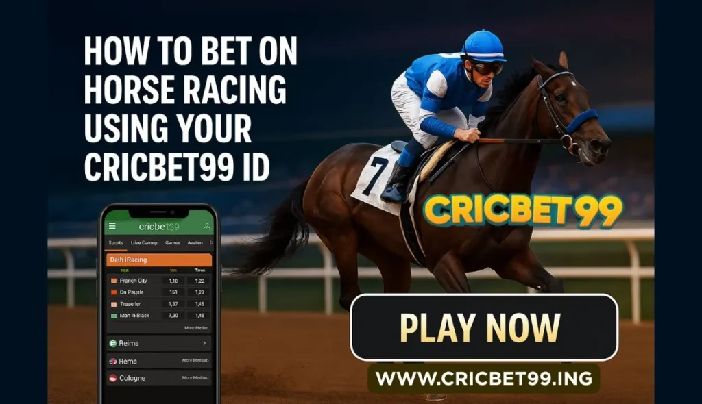 How to Bet on Horse Racing Using Your Cricbet99 ID