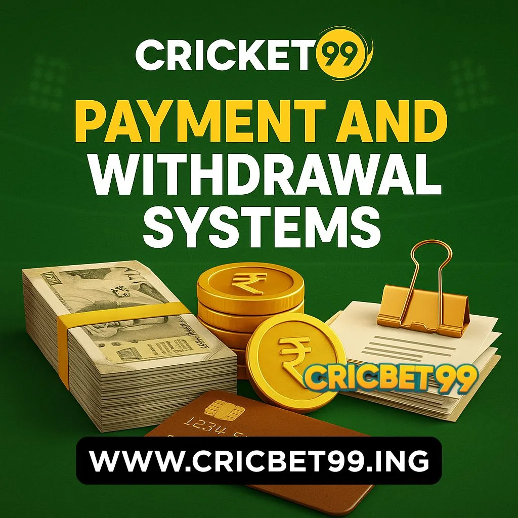 cricket99 payments and withdrawal system