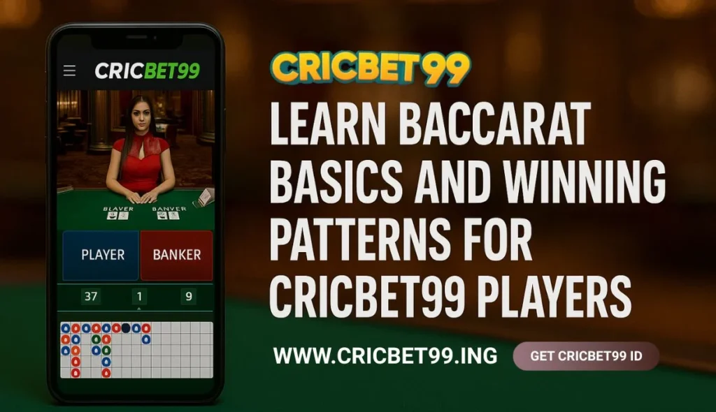 Learn Baccarat Basics and Winning Patterns for Cricbet99 Players
