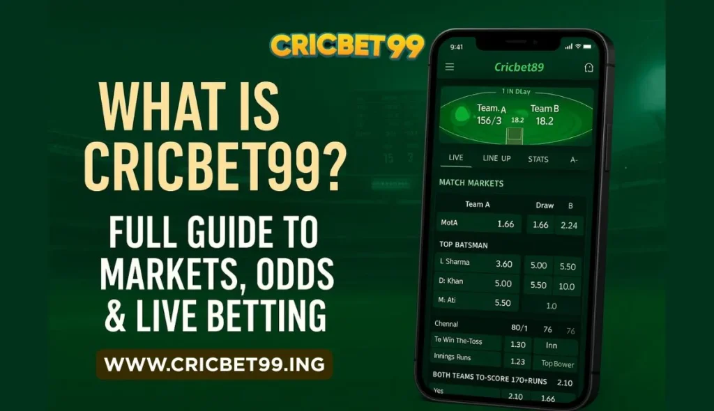 What Is Cricket99 Full Guide to Markets, Odds & Live Betting