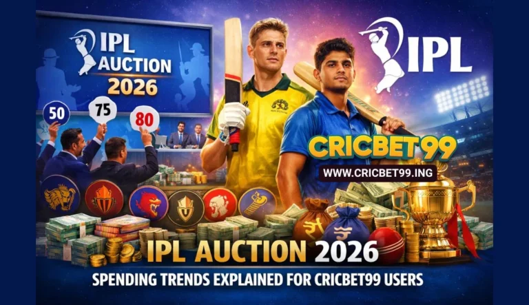 IPL Auction 2026 Spending Trends Explained for Cricbet99 Users