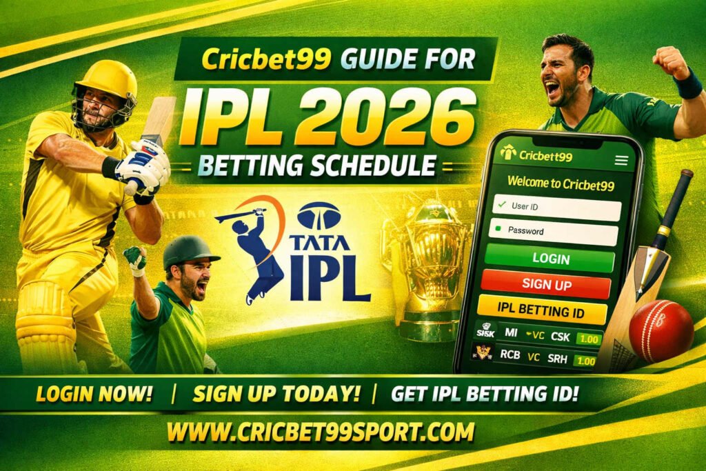 Cricbet99 Guide for IPL 2026 Betting Schedule
