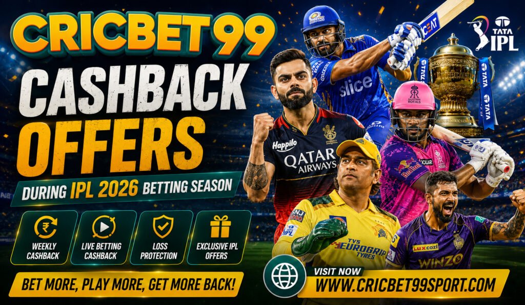 Cricbet99 Cashback Offers During IPL 2026 Betting Season