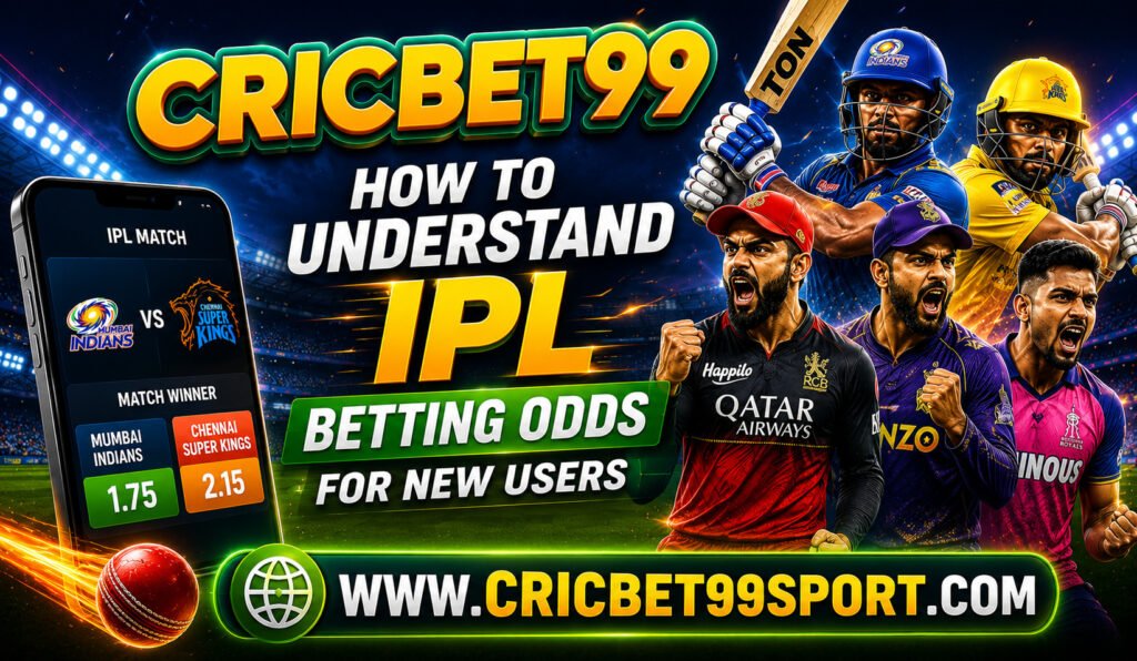 Cricbet99 How to Understand IPL Betting Odds for New Users