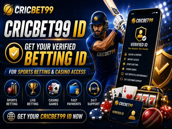 Cricbet99 ID – Get Your Verified Betting ID for Sports Betting & Casino Access