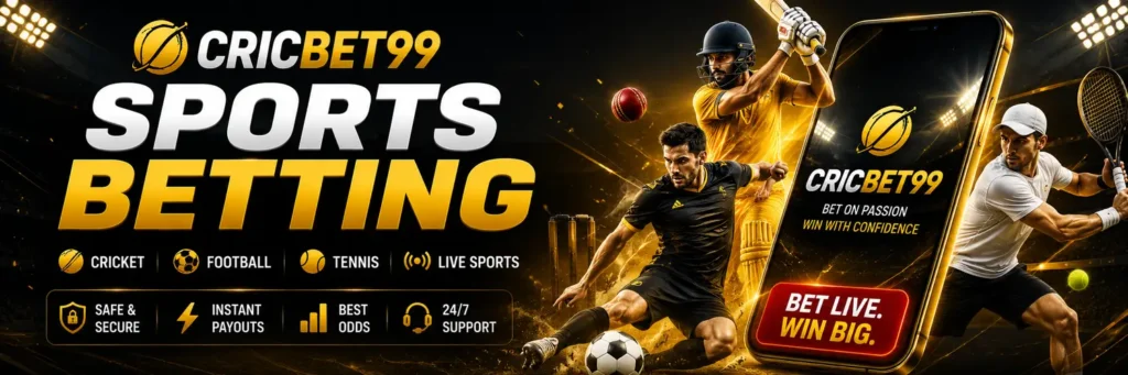 Cricbet99 Sports Betting Banner