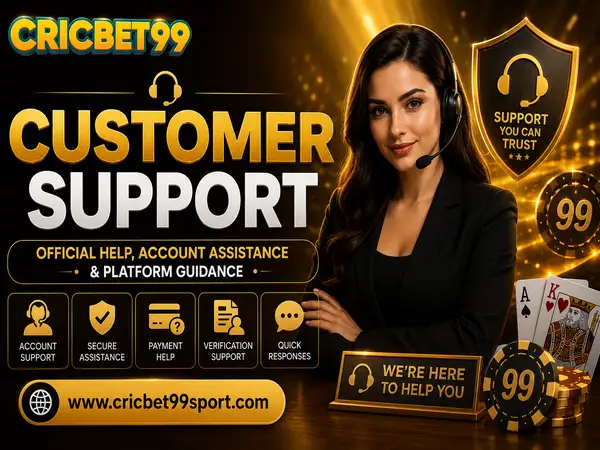 Cricbet99 Customer Support – Official Help, Account Assistance & Platform Guidance